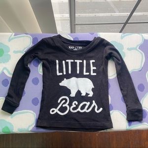 Nap Chat Black Long Sleeve Top